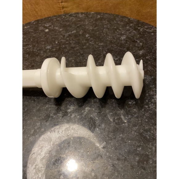 Ronco Popeil P400 Automatic Pasta Maker AUGER Replacement Parts Clean Unused - Picture 4 of 6